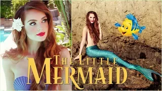 Ariel 'The Little Mermaid' Makeup  & Hair Transformation | Disney Princess Tutorial