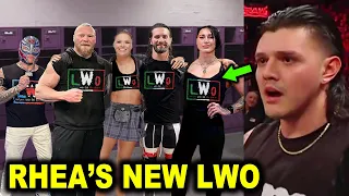 Rhea Ripley Creates New LWO with Brock Lesnar, Ronda Rousey & Seth Rollins as Dominik is Upset