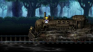 Sabin Suplex Phantom Train Boss Fight - Final Fantasy VI Pixel Remastered