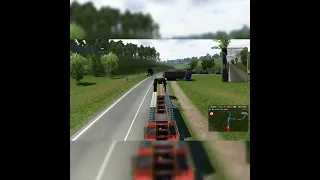 Euro Truck Simulator 2 Multiplayer Funny Crash :D 51  #Shorts