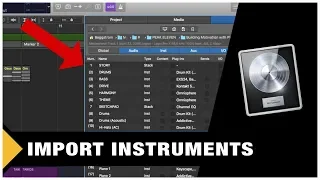 How to Import Instruments & Audio from other Projects?