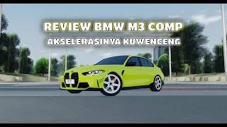 AKSELERASINYA KUWENCENG!! REVIEW BMW M3 COMP | Roblox Indonesia