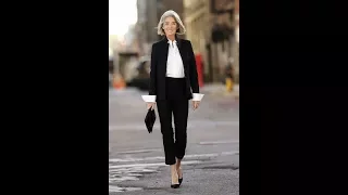 The Super Chic Casual Black Style for Women over 50.