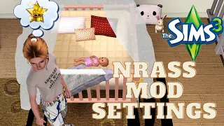 My Nrass Mod Settings🔷The Sims 3