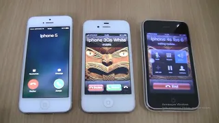 Incoming call & Outgoing call at the Same Time htc+iPhone 3Gs White+4s ios 6+5