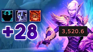 Shadow Priest M+ | +28 Galakrond's Fall | 10.25