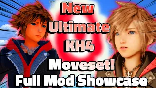 New Kingdom Hearts 4 Mod Moveset For Kingdom Hearts 3! | Full Mod Showcase + VS Yozora