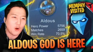 Best Aldous Player visited to share Tips for fast stacks | Mobile Legends Interview