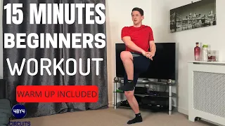 15 Minutes Full Body TABATA STYLE Workout For Beginners 2020 | At Home