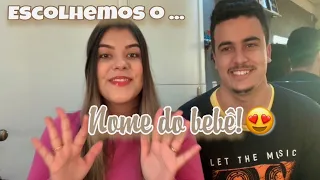 ESCOLHEMOS O NOME DO BEBÊ 👶🏻 😍