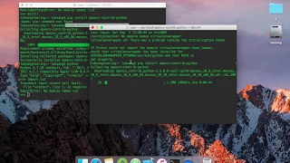 how to install OpenCV with Python on mac.
