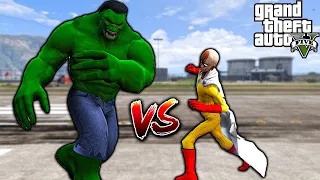 GTA 5 - SAITAMA VS HULK 2099 | EPIC BATTLE!