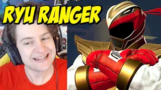 Power Rangers BFTG x Street Fighter [Live Reaction] Ryu and Chun Li Rangers!