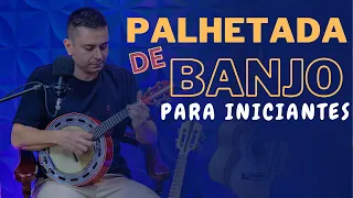 PALHETADA DE BANJO PARA INICIANTES | PROFESSOR DANIEL MARTINS