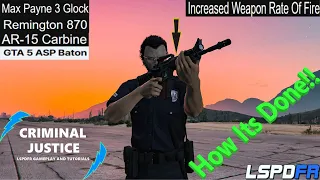 Realistic Police Weapons And Faster Rate Of Fire! | #PoliceAcademy | #criminaljusticeyoutube