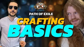 Teaching @DarthMicrotransaction the Basics of Crafting in Path of Exile