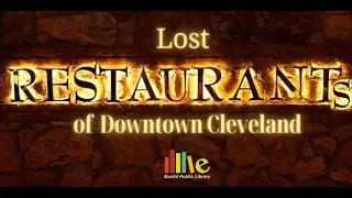 Lost Restaurants of Downtown Cleveland