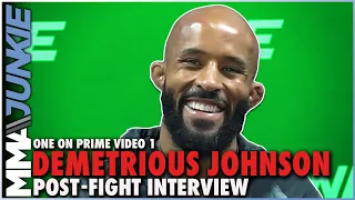 Demetrious Johnson Reacts To Title-Winning KO of Adriano Moraes | #OneOnPrimeVideo1