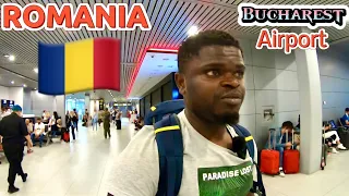 Airport Of Bucharest ROMANIA Walking Tour