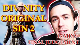 Divinity Original Sin 2 - FINAL JUDGEMENT based on 15 minutes of gameplay