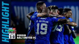 TIGA GOL TANPA BALAS, PERSIB MELAJU KE FINAL 🔥 | Match Highlights PERSIB 3-0 Bali United