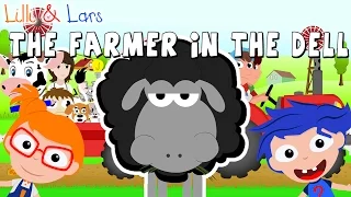 FARMER IN THE DELL song with lyrics to sing along - nursery ryhmes with lyrics and ACTION