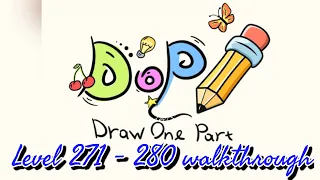 DOP Draw one part level 271 to 280 walkthrough