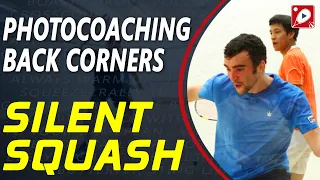 Learn to get the Ball Out of the Back Corners - [Silent Squash: PhotoCoaching: Back Corners]