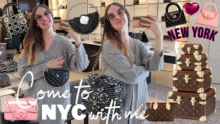 LONDON HEATHROW AIRPORT Shopping Vlog 🔥 Rare CHANEL 23K Bags, LV & DIOR - Travel to NYC with me!! 😍