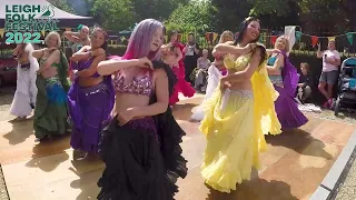 Sitara Dance Students & Eastern Roses Gypsy Dance  - Leigh Folk Festival 2022