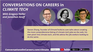 Steven Zhang on founding ClimateTechList.com (Part 1)