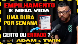 UMA DURA POR SEMANA TÁ CERTO MESMO ? MEIA VIDA e EMPILHAMENTO ! | ADAM ABBAS & LEANDRO TWIN