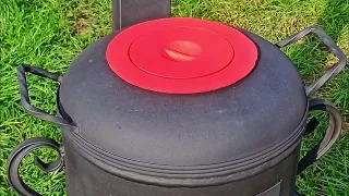 DIY FURNACE from a gas cylinder.