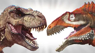 T. rex VS Acrocanthosaurus [Who Would Win?]
