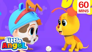 Little Angel - Animal Dance Song | Kids Fun & Educational Cartoons | Moonbug Play and Learn