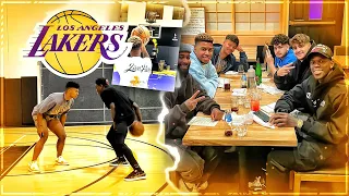 DENNIS SCHRÖDER ZEIGT UNS DAS LA LAKERS GELÄNDE!😱🏀 Basketball, Essen & mehr mit Dennis🇺🇸🔥 VLOG #122