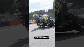 Great escape🥺 for Valentino Rossi at the Redbull ring. #motorcycle #racer #yamaha #shorts #motogp