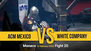 Buhurt Prime 2020: ACM Mexico vs White Company. Group A