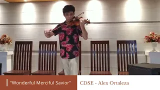 "Wonderful Merciful Savior" Instrumental (Violin Cover)
