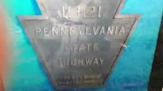 Abandoned road and bridge Delmont Pittsburgh Pennsylvania History