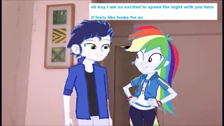 Rainbow Dash and Soarin Meet up in London