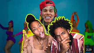 6IX9INE- GOOBA (Official Music Video) REACTION