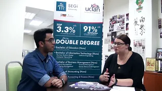 What does a double degree means to a student?