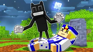 PAULINHU MORREU E VIROU O CARTOON CAT no Minecraft!