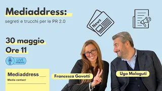 Mediaddress: segreti e trucchi per le PR 2.0