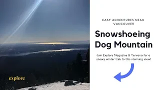 Easy Adventures near Vancouver: Dog Mountain Snowshoe