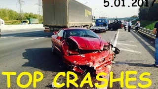 TOP 10 Car Crashes Car Crash Compilation 5 01 2017