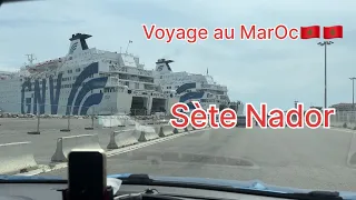 #vlogvoyage #gnv #voyage_maroc /voyage au Maroc 2023 /GNV Sete-Nador