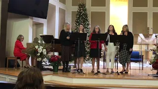 "Beautiful Star of Bethlehem" Cicero Ladies Quintet - Christmas Music Video