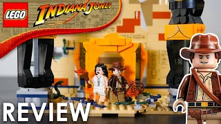 Action Packed Nostalgia | LEGO Indiana Jones Escape From The Lost Tomb (77013) Review